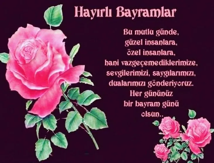 Sevgiliye, eşe, arkadaşa, flörte bayram mesajı! En yakın arkadaşa uzun, kısa en güzel Ramazan Bayramı kutlama mesajları...