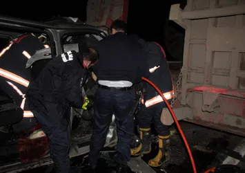 Ankara Nallıhan'da feci kaza