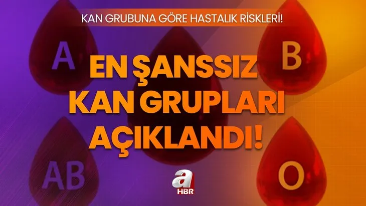 En şanssız kan grupları belli oldu! O hastalığa yakalanma riskiniz %80 daha yüksek! A, B, AB ve 0 kan grubu olanlar...