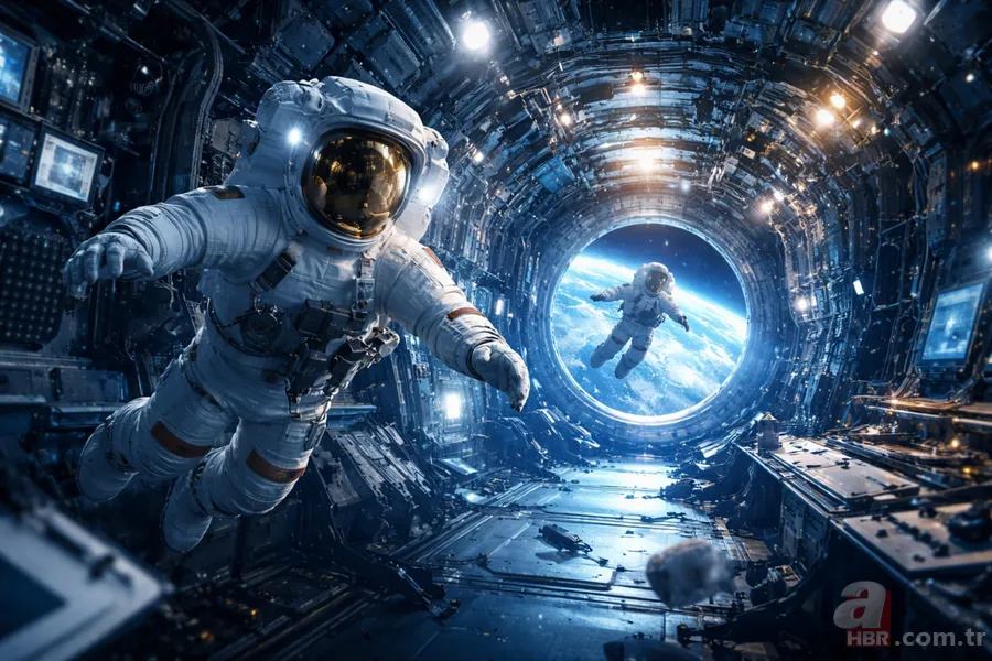 Göründüğü gibi değil! Uzay yolculuğu insan vücudunu nasıl etkiliyor? 6