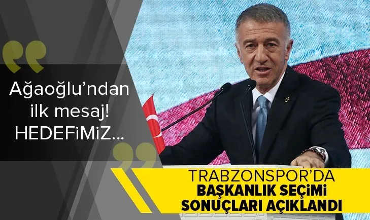 Trabzonspor’da başkanlık seçimi sonuçları