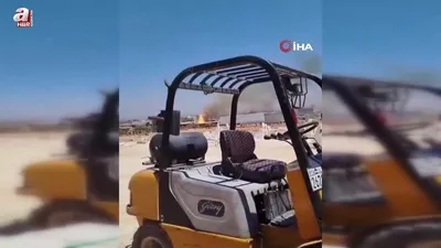 İdlib’de patlama anı kamerada