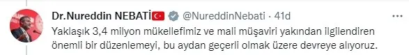 Hazine ve Maliye Bakanı Nureddin Nebati’den KDV açıklaması: Süre uzatıldı