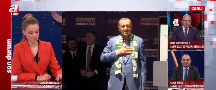 Miting meydanları ne diyor? The Economist'in skandal kapağına A Haber'de sert tepki: 14 Mayıs gerçek anlamda kapak olacak! - 3