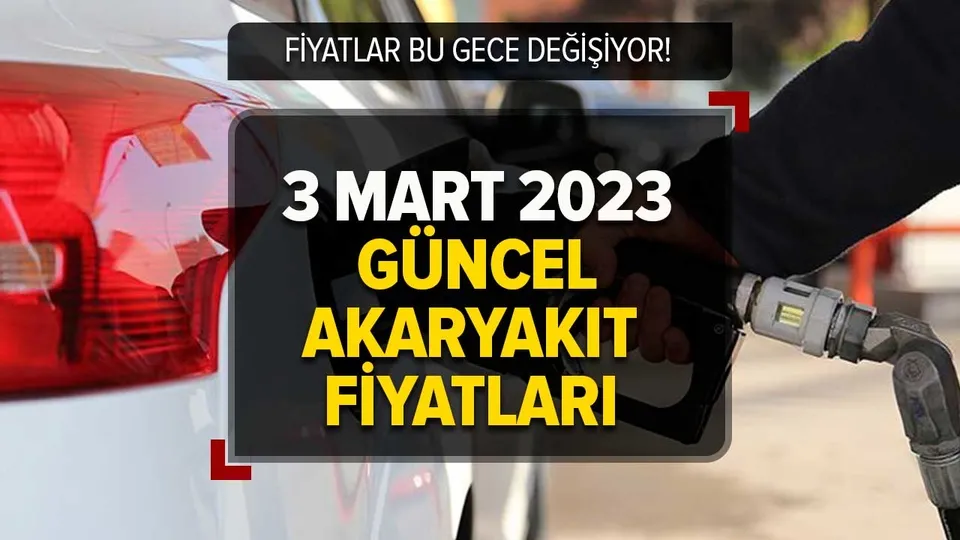 FİYATLAR BU GECE DEĞİŞİYOR! 3 Mart güncel akaryakıt fiyatları! Motorin ve benzine indirim gelecek mi? İstanbul, Ankara, İzmir...