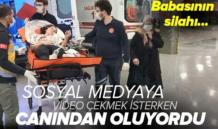 Sosyal medyada babasının silahı ile yayın yaparken kendini vurdu