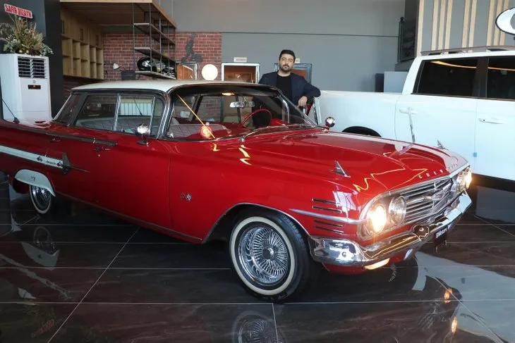 1960 model Chevrolet marka otomobilini 750 bin TL’ye satmadı! Bir zamanların efsanesiydi