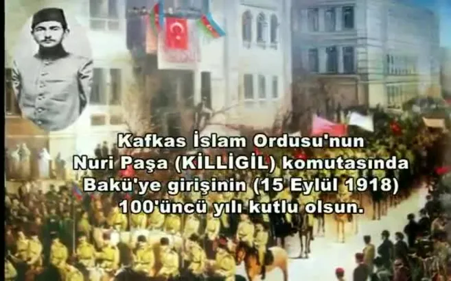 TSK'dan Bakü'nün kurtuluşuna özel klip