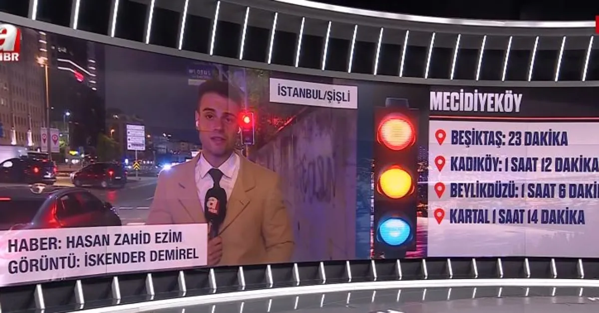 İstanbul'da değişmeyen çile: Trafik!
