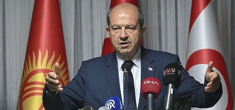 KKTC Cumhurbaşkanı Ersin Tatar'dan 'Kıbrıs Türk Devleti' çıkışı: Bu işin kuzeyi güneyi kalmadı! Bütün denizlerde hak iddia ediyoruz KKTC Cumhurbaşkanı Ersin Tatar'dan 'Kıbrıs Türk Devleti' çıkışı: Bu işin kuzeyi güneyi kalmadı! Bütün denizlerde hak iddia ediyoruz