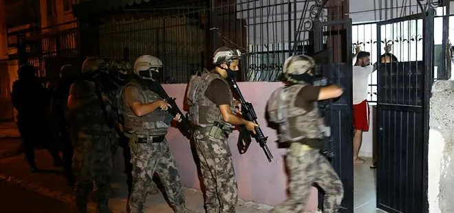 Adana’da suç örgütlerine operasyon