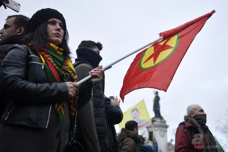 Terör örgütü PKK’lılar Paris'i yaktı yıktı! Fransız vekil Sebastien Delogu’dan vandallara destek 24
