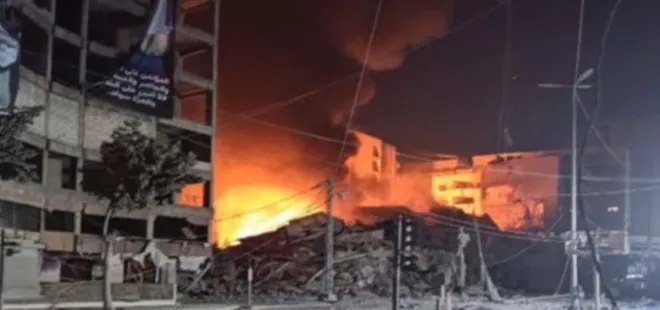 İsrail Beyrut ve Suriye’yi vurdu