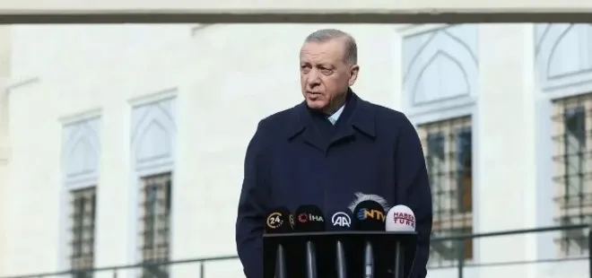 Başkan Erdoğan Cuma namazını Hz. Ali Camii’nde kıldı