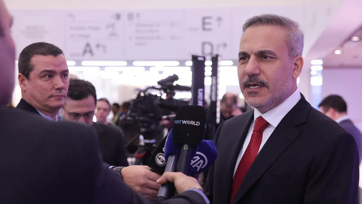 Bakan Fidan'dan Davos'ta Suriye mesajı: Bütünlükleri bizler için çok önemli