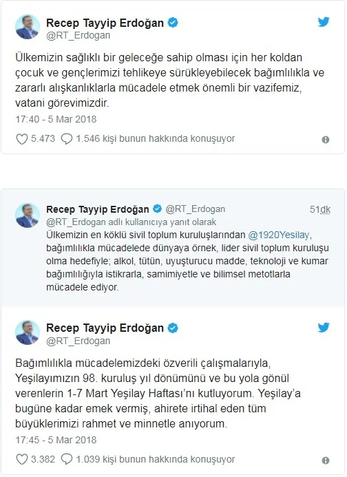 Erdoğan'dan bağımlılıkla mücadele konusunda flaş açıklama - 1