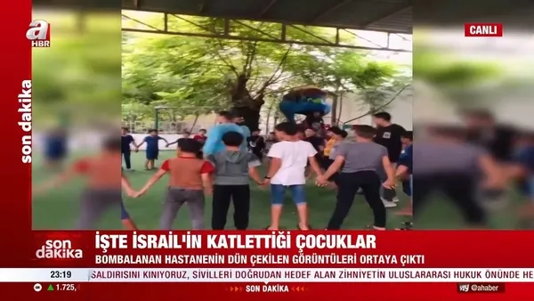 İşte İsrail’in şehit ettiği o çocuklar! Savaştan korunmak için sığındıkları hastane bahçesi mezarları oldu