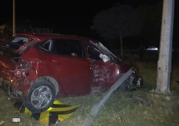 Kaza yaptı alevlere teslim oldu! Yer: Samsun