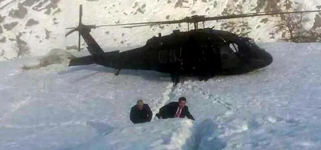 Helikopterden Başbakan’ın indiğini gördük şaşırdık