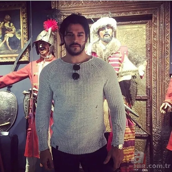 Diriliş Osman dizisinin yıldızı Burak Özçivit çalışmalara devam ediyor! İşte o fotoğraflar 5