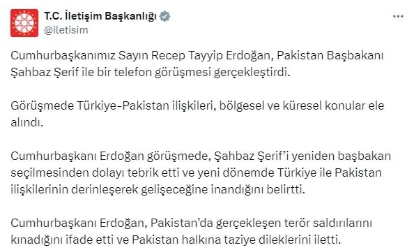 baskan-erdogandan-pakistan-basbakani-sahbaz-serife-tebrik-telefonu-1709494371117.jpeg Başkan Erdoğan'dan Pakistan Başbakanı Şahbaz Şerif'e tebrik telefonu! - 2