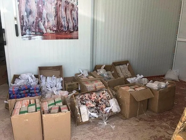 Van'da et entegre tesisinde 355 kilo 680 gram eroin ele geçirildi! Emniyet'ten "evde kal" mesajı - 2