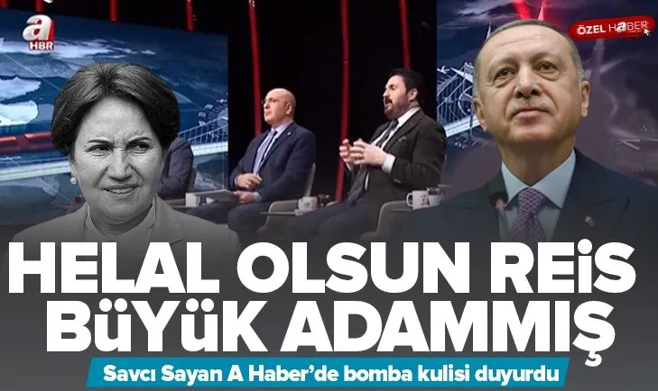 Akşener’den Erdoğan övgü: Büyük adammış