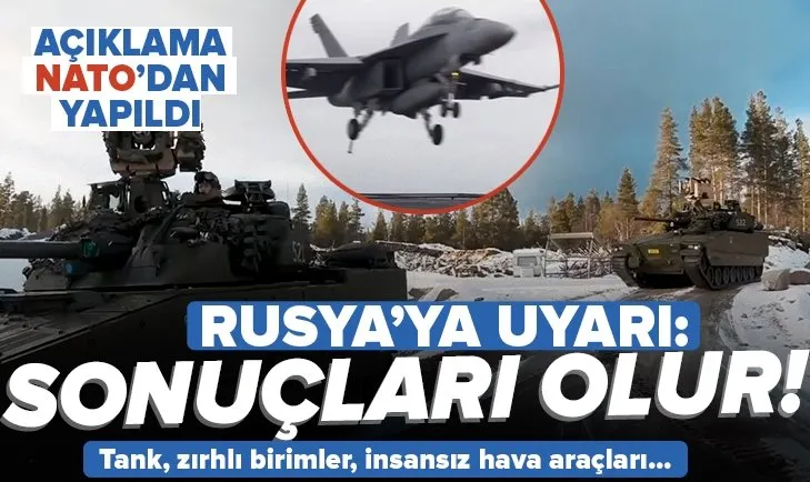 NATO’dan Rusya’ya SON DAKİKA uyarısı! Sonuçları olur