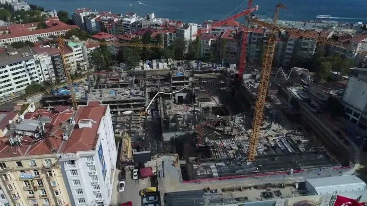 Atatürk Kültür Merkezi AKM inşaatında son durum
