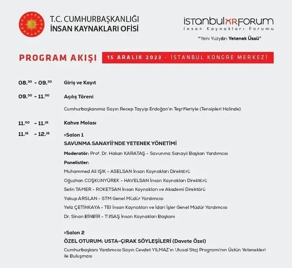 İstanbul İnsan Kaynakları Forumu’nun ikincisi Toplum 5.0 Teması ile 15 Aralık’ta gerçekleştirilecek