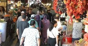 Gaziantep’te turist bereketi! Esnafın yüzü gülüyor