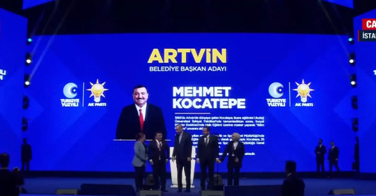 AK Parti Artvin adayı Mehmet Kocatepe
