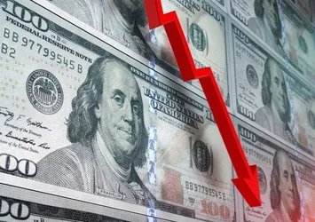 Dolarda sert düşüş