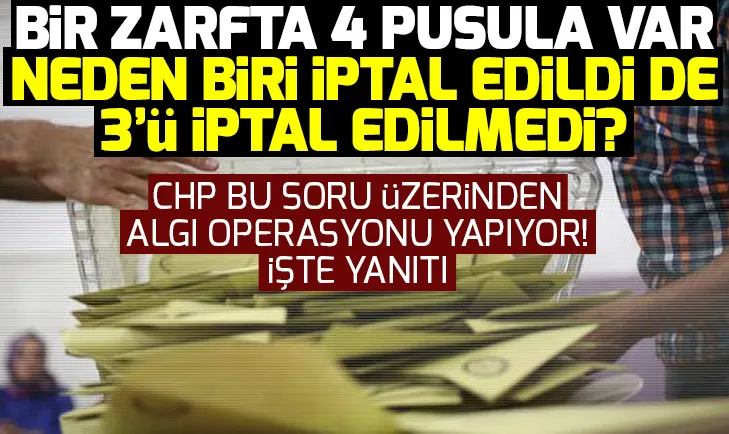 Neden sadece İstanbul seçimleri iptal edildi?