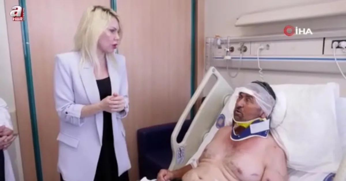 Aslan saldırısına uğrayan adam: Boğuştuk