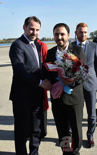 Bakan Berat Albayrak'a Samsun'da sevgi seli 14