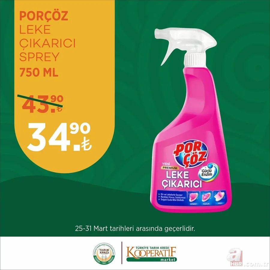 Tarım Kredi MARKET Mart İNDİRİMLERİNDE YOK YOK! Anne babalar dikkat! Bebek bezinde %12 düşüş! ÇAY 69.90, Hurma 16,90 TL! 21