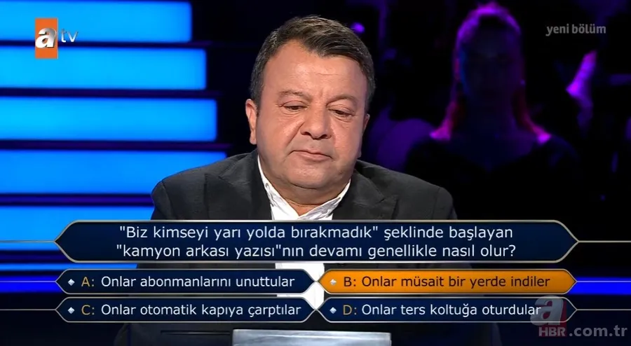 Milyoner'de futbol sorusu ekrana kilitledi! Hızla yanıt verdi: Hayatının şokunu yaşadı 9