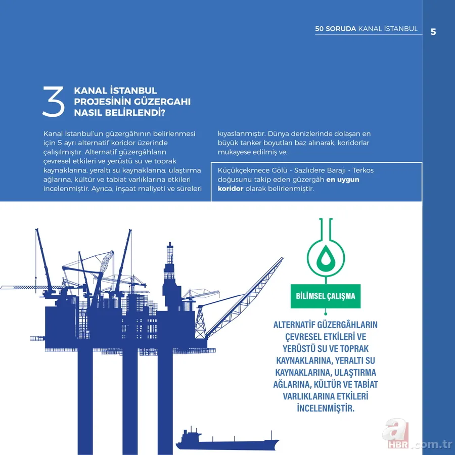 Kanal İstanbul'un maliyeti ne kadar? Çevreye zararı var mı? Kanal İstanbul için vergi alınacak mı? İşte 50 soruda Kanal İstanbul 7