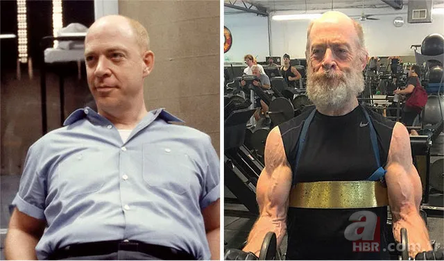 Ünlü oyun rolü için öyle bir hale geldi ki görenler tanıyamadı! 23