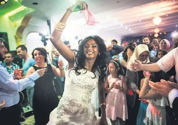 Etiyopyalı Redeat Gırma önce Müslüman, sonra gelin oldu