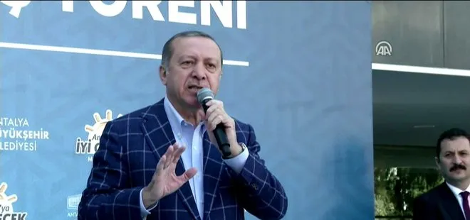 Cumhurbaşkanı Erdoğan: 5 keçi emanet edilse kaybedip dönerler