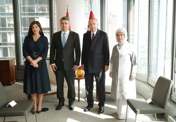 Başkan Erdoğan'dan ABD'de diplomasi trafiği! Peş peşe görüşmeler gerçekleştirdi - 1