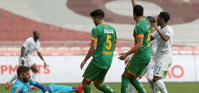 Konyaspor 1 - 0 Alanyaspor MAÇ SONUCU - ÖZET | Süper Lig 31. hafta karşılaşması