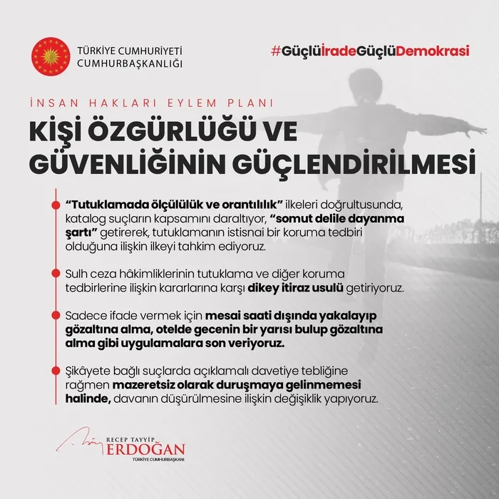 Başkan Erdoğan’dan İnsan Hakları Eylem Planı Tanıtım Toplantısı’nda önemli açıklamalar