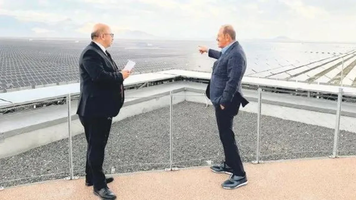 Kalyon Holding Yönetim Kurulu Başkanı Cemal Kalyoncu: Çölü güneş paneli denizine çevirdik