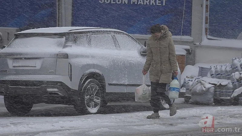 Meteoroloji'den kuvvetli fırtına alarmı | İstanbul dahil o iller tek tek işaretlendi! Günlerce kar ve çamur yağacak 1