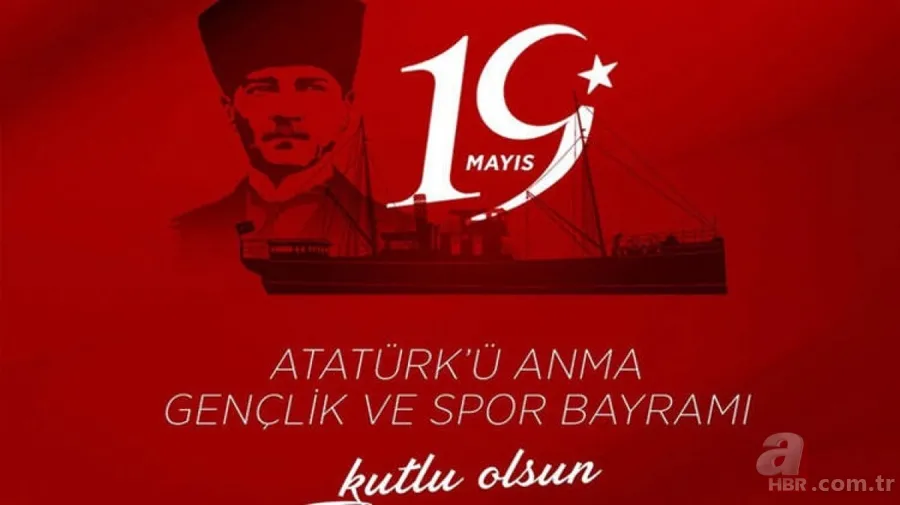 19 MAYIS RESİMLİ KUTLAMA MESAJLARI: Türk bayraklı, Atatürk resimli 19 Mayıs kutlama mesajları! Instagram story, Facebook, Twitter 19 Mayıs paylaşımları... 10