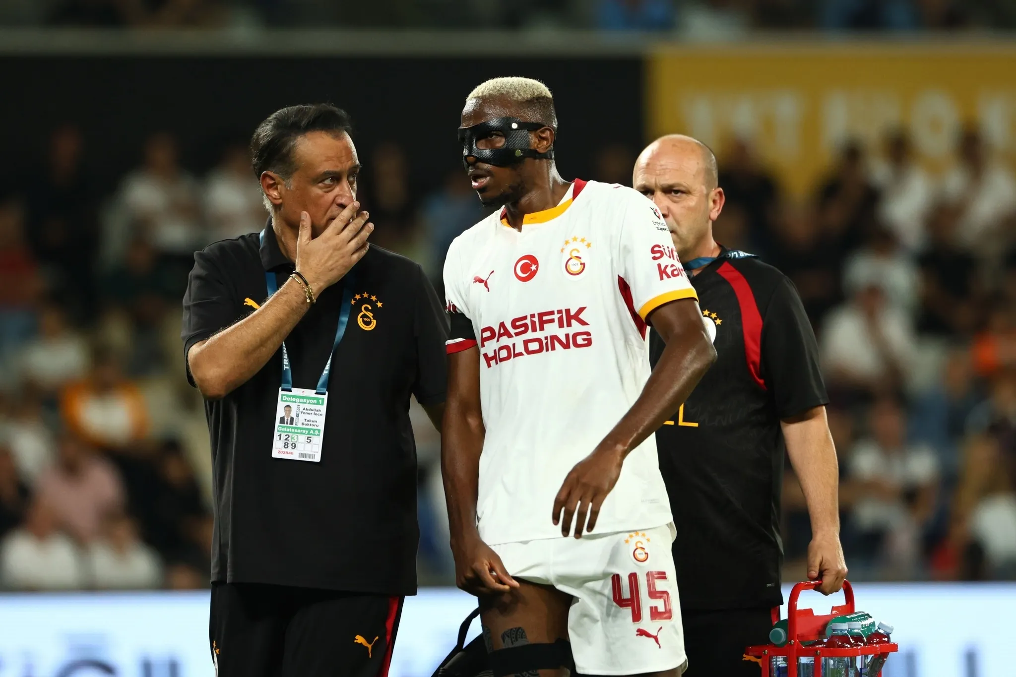 Galatasaray'dan Victor Osimhen ve Mario Lemina için sakatlık açıklaması!