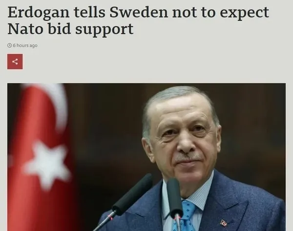 Başkan Erdoğan İsveç’e NATO kapısını kapattı! Batı’nın tetikçileri algıya başladı